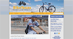 Desktop Screenshot of biketexas.org